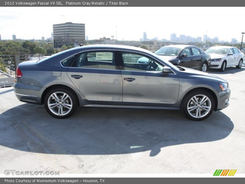 Platinum Gray Metallic / Titan Black 2013 Volkswagen Passat V6 SEL