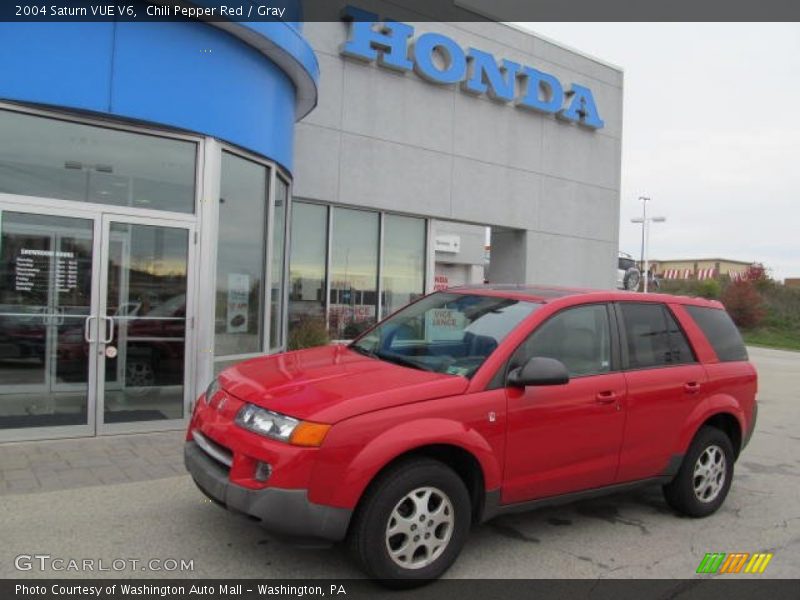 Chili Pepper Red / Gray 2004 Saturn VUE V6