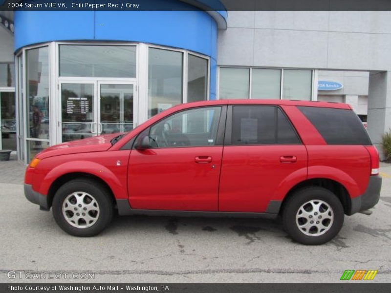 Chili Pepper Red / Gray 2004 Saturn VUE V6