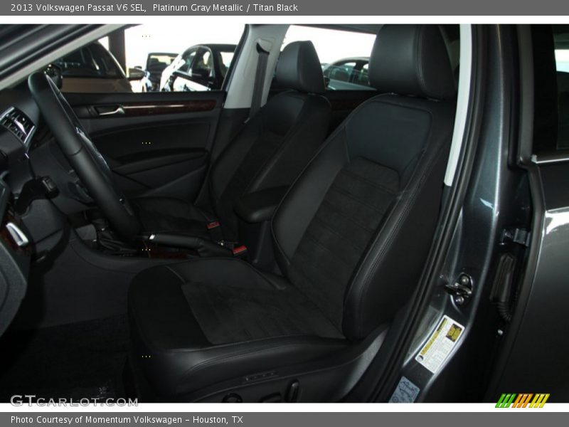 Platinum Gray Metallic / Titan Black 2013 Volkswagen Passat V6 SEL