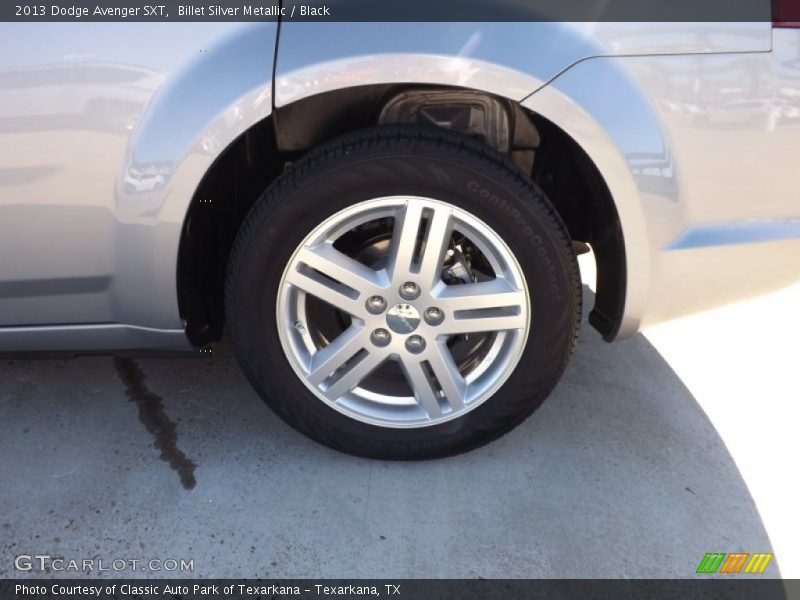 Billet Silver Metallic / Black 2013 Dodge Avenger SXT