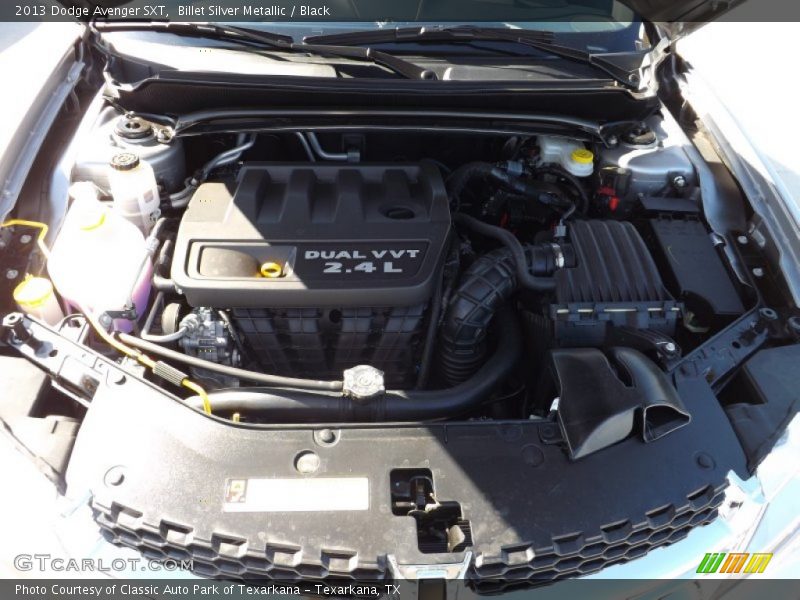 Billet Silver Metallic / Black 2013 Dodge Avenger SXT
