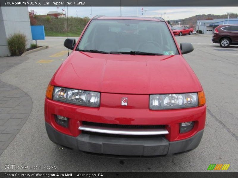 Chili Pepper Red / Gray 2004 Saturn VUE V6
