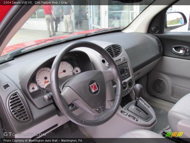Chili Pepper Red / Gray 2004 Saturn VUE V6