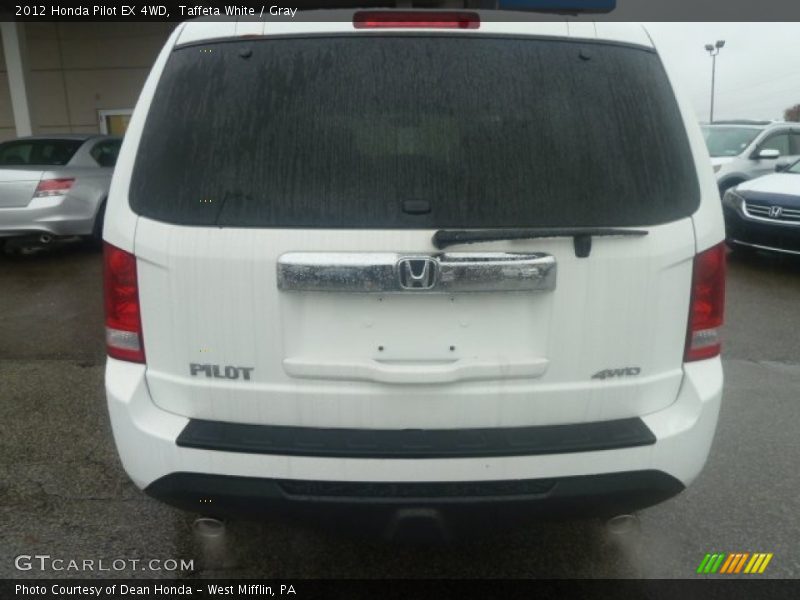 Taffeta White / Gray 2012 Honda Pilot EX 4WD