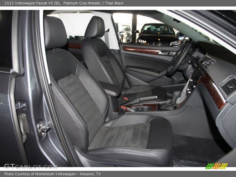 Platinum Gray Metallic / Titan Black 2013 Volkswagen Passat V6 SEL