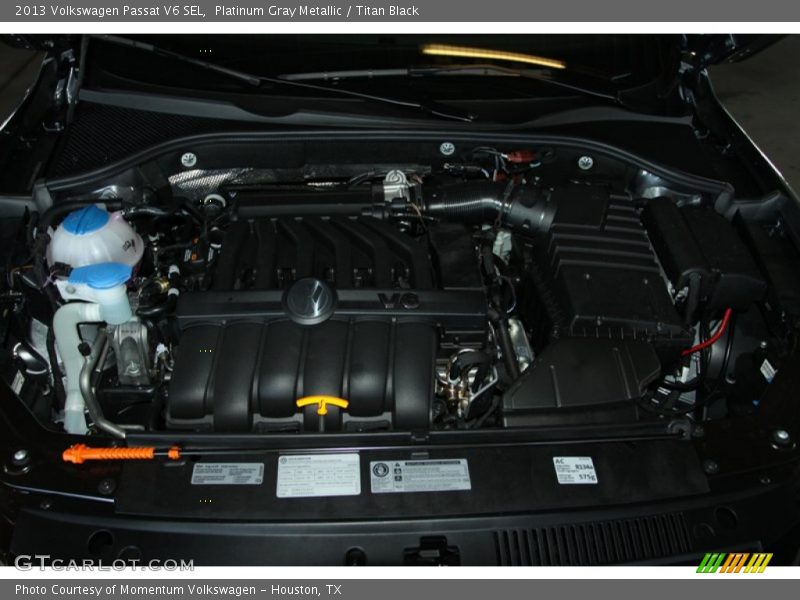 Platinum Gray Metallic / Titan Black 2013 Volkswagen Passat V6 SEL