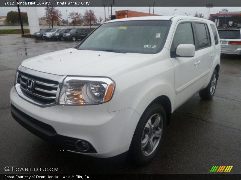 Taffeta White / Gray 2012 Honda Pilot EX 4WD