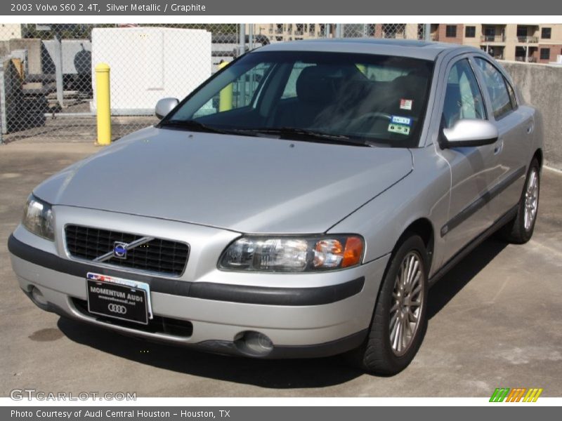 Silver Metallic / Graphite 2003 Volvo S60 2.4T