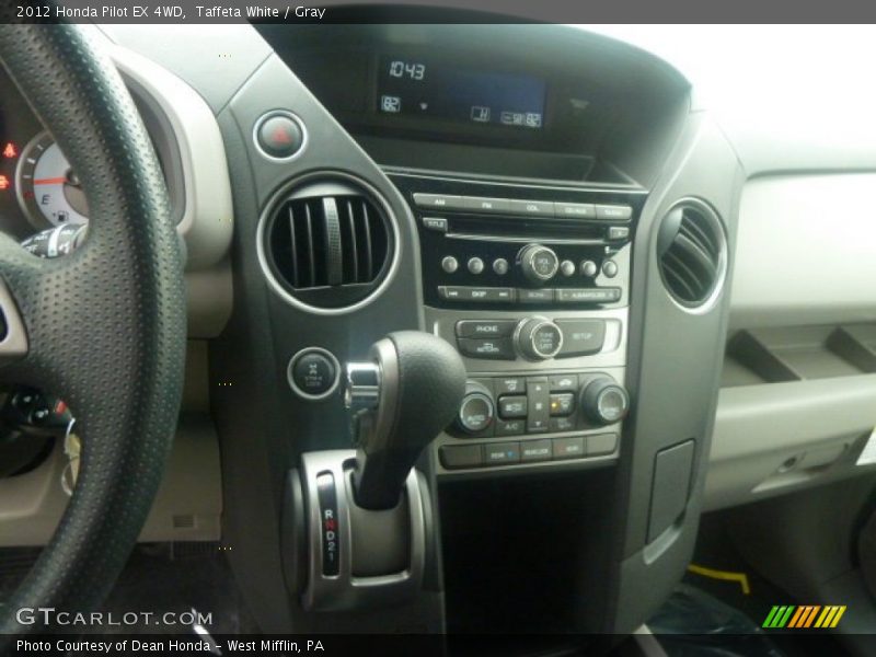 Taffeta White / Gray 2012 Honda Pilot EX 4WD