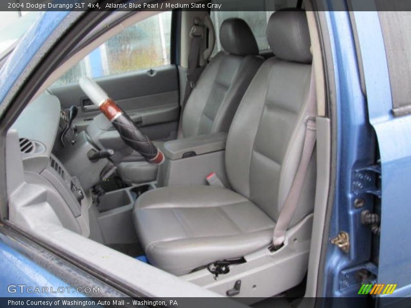 Atlantic Blue Pearl / Medium Slate Gray 2004 Dodge Durango SLT 4x4