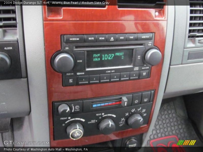Atlantic Blue Pearl / Medium Slate Gray 2004 Dodge Durango SLT 4x4
