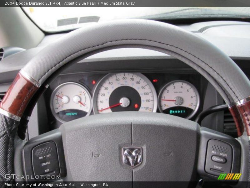 Atlantic Blue Pearl / Medium Slate Gray 2004 Dodge Durango SLT 4x4