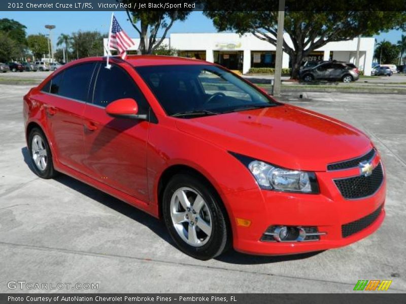 Front 3/4 View of 2012 Cruze LT/RS