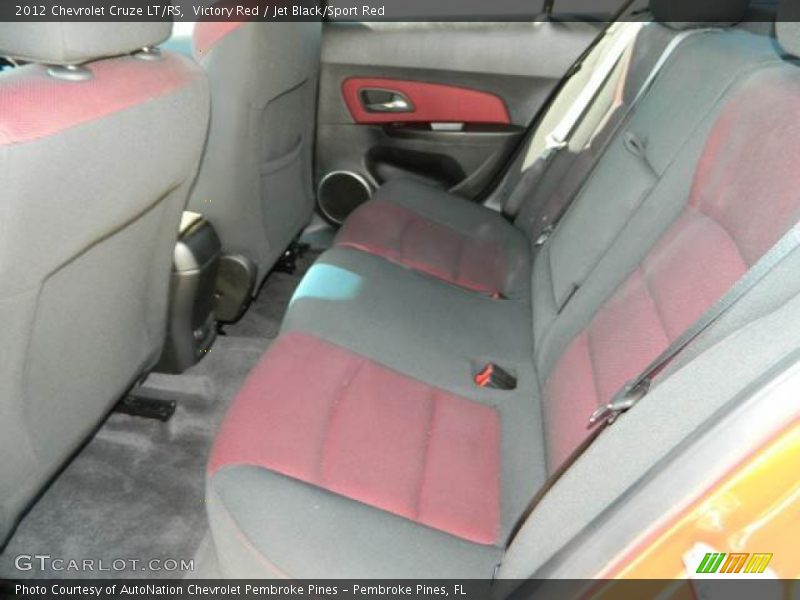 Rear Seat of 2012 Cruze LT/RS