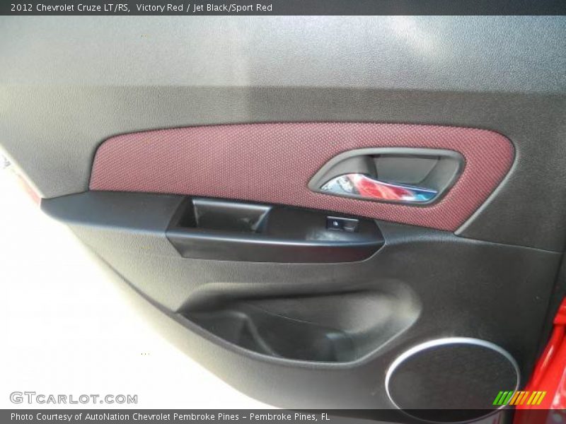 Victory Red / Jet Black/Sport Red 2012 Chevrolet Cruze LT/RS