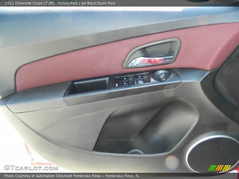Victory Red / Jet Black/Sport Red 2012 Chevrolet Cruze LT/RS