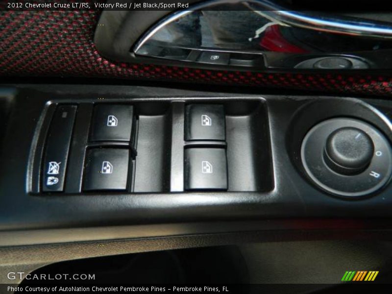 Controls of 2012 Cruze LT/RS