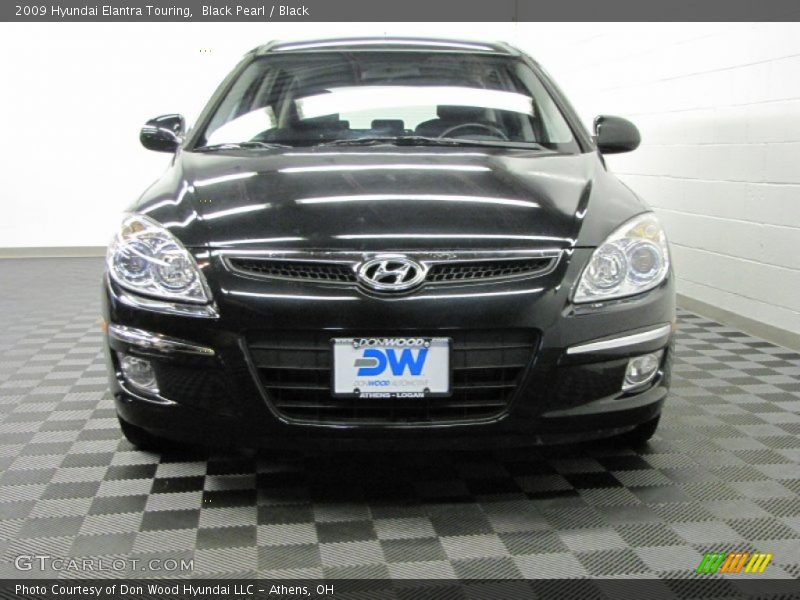 Black Pearl / Black 2009 Hyundai Elantra Touring