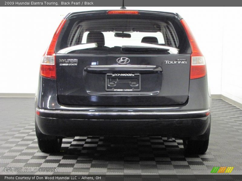 Black Pearl / Black 2009 Hyundai Elantra Touring