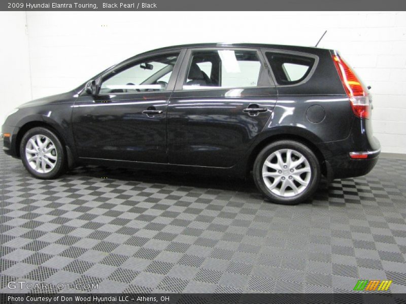 Black Pearl / Black 2009 Hyundai Elantra Touring