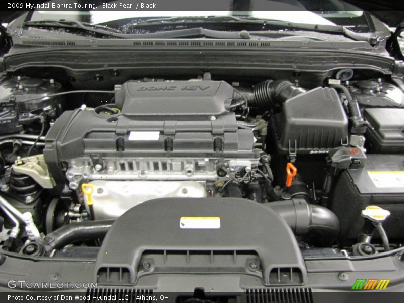 Black Pearl / Black 2009 Hyundai Elantra Touring
