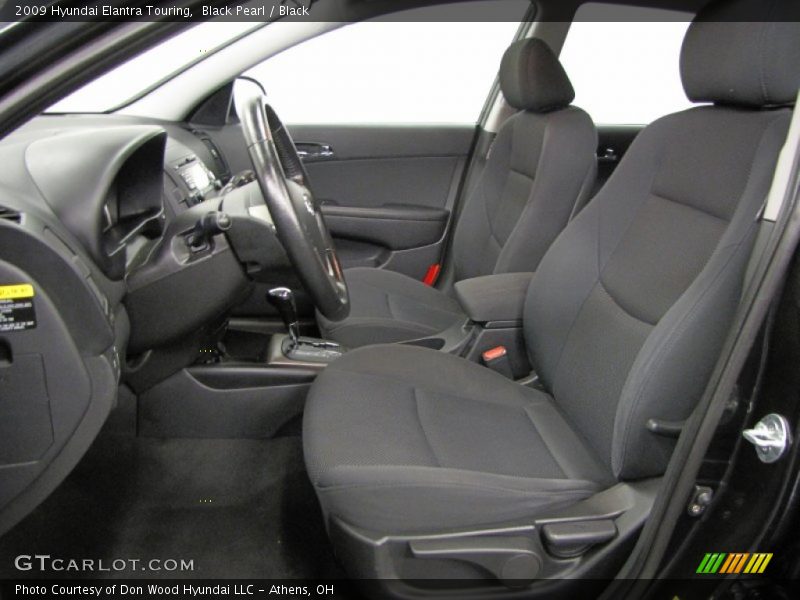 Black Pearl / Black 2009 Hyundai Elantra Touring