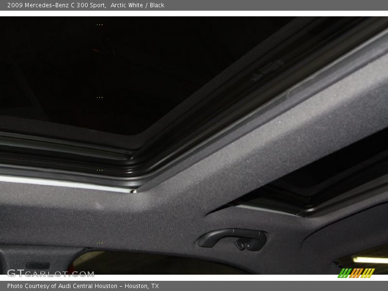 Arctic White / Black 2009 Mercedes-Benz C 300 Sport