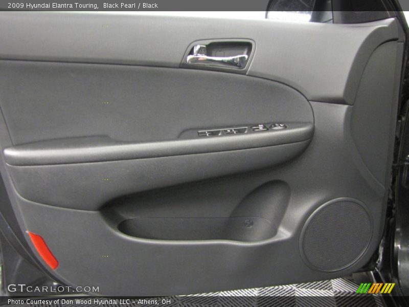 Black Pearl / Black 2009 Hyundai Elantra Touring
