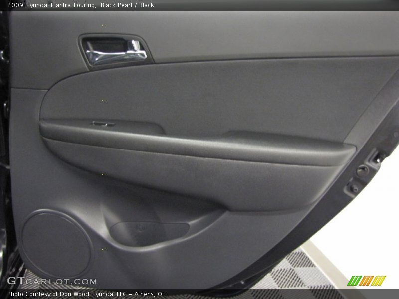 Black Pearl / Black 2009 Hyundai Elantra Touring