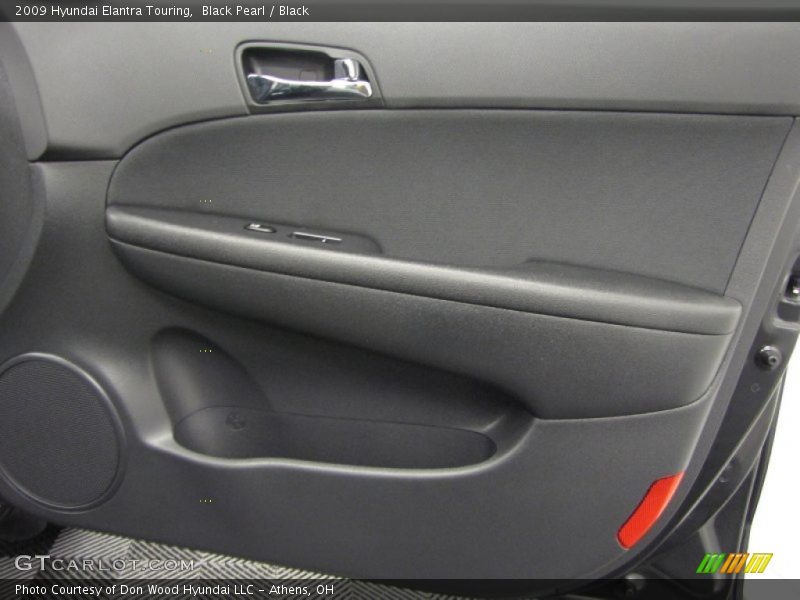 Black Pearl / Black 2009 Hyundai Elantra Touring