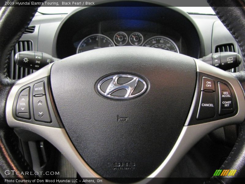 Black Pearl / Black 2009 Hyundai Elantra Touring