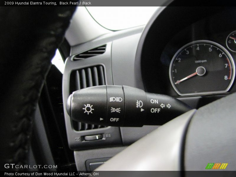 Black Pearl / Black 2009 Hyundai Elantra Touring