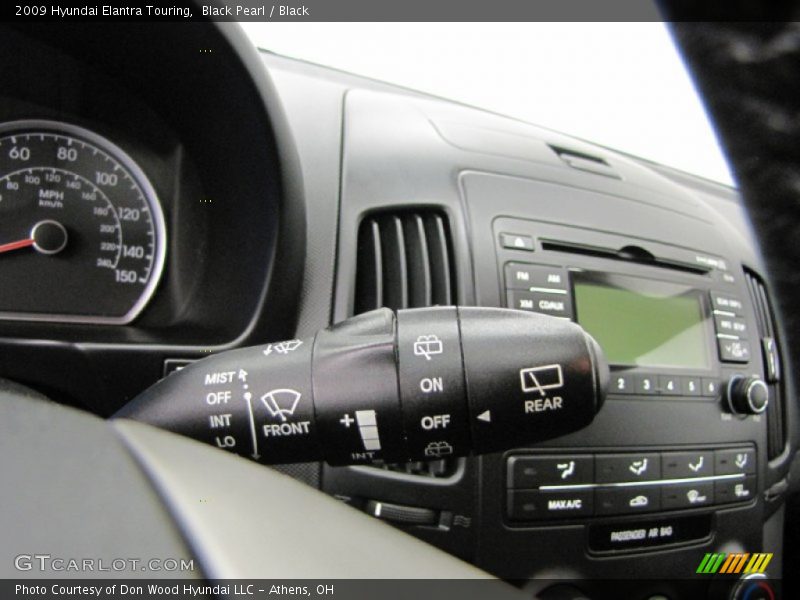 Black Pearl / Black 2009 Hyundai Elantra Touring