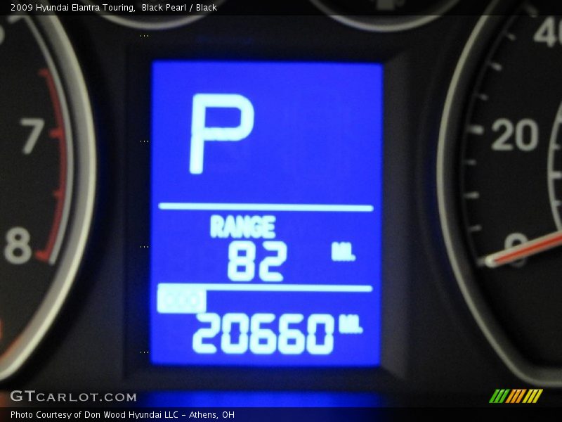 Black Pearl / Black 2009 Hyundai Elantra Touring