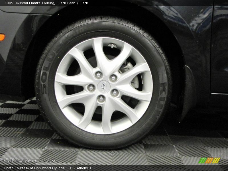 Black Pearl / Black 2009 Hyundai Elantra Touring