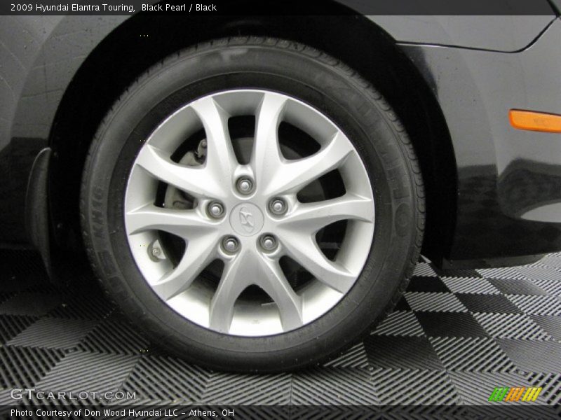 Black Pearl / Black 2009 Hyundai Elantra Touring