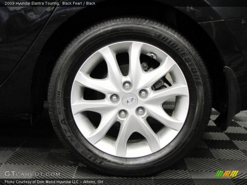 Black Pearl / Black 2009 Hyundai Elantra Touring
