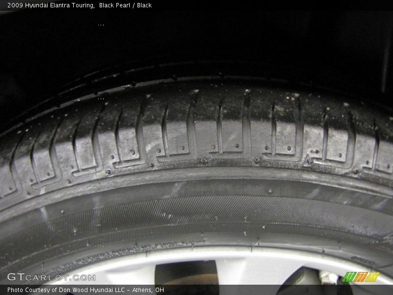 Black Pearl / Black 2009 Hyundai Elantra Touring
