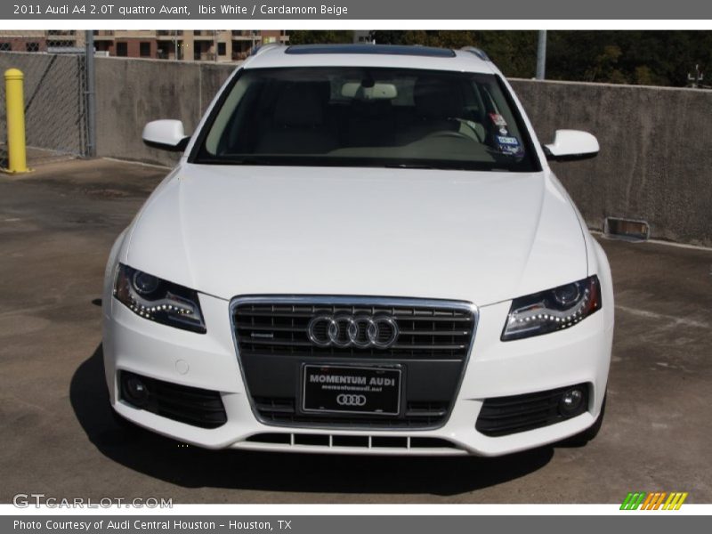 Ibis White / Cardamom Beige 2011 Audi A4 2.0T quattro Avant