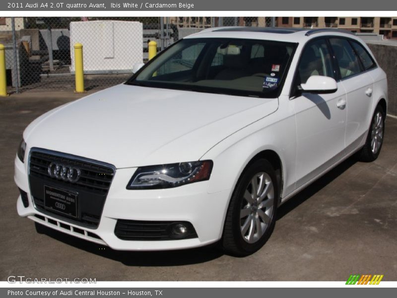 Ibis White / Cardamom Beige 2011 Audi A4 2.0T quattro Avant