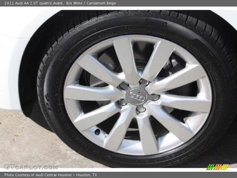 Ibis White / Cardamom Beige 2011 Audi A4 2.0T quattro Avant