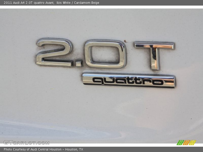 Ibis White / Cardamom Beige 2011 Audi A4 2.0T quattro Avant
