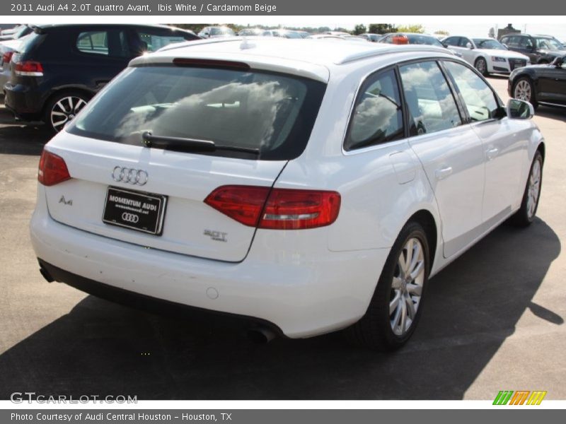 Ibis White / Cardamom Beige 2011 Audi A4 2.0T quattro Avant