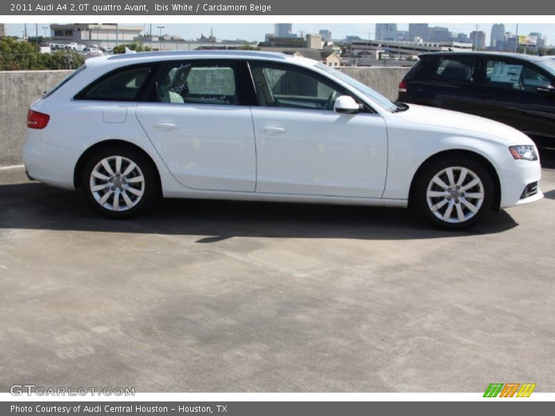 Ibis White / Cardamom Beige 2011 Audi A4 2.0T quattro Avant