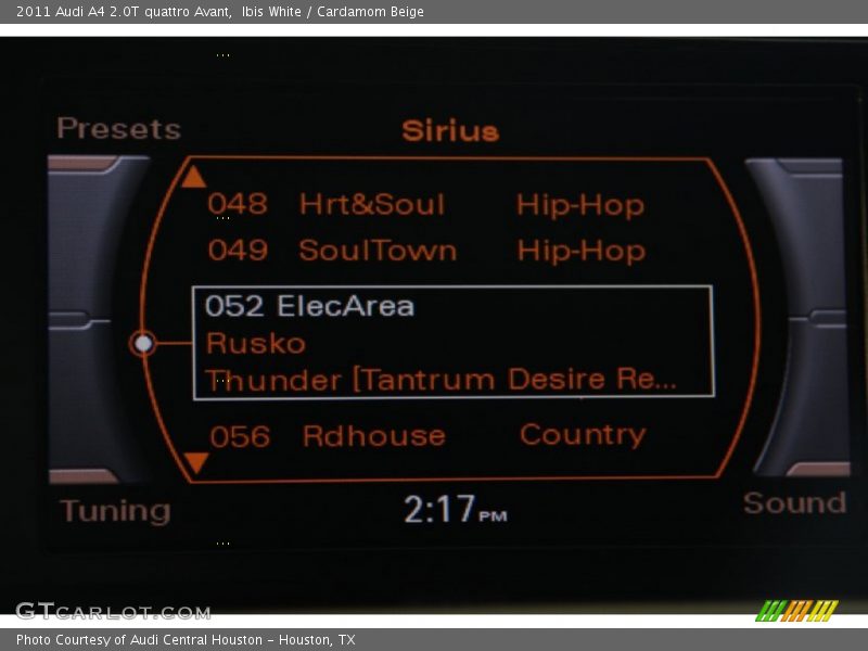 Ibis White / Cardamom Beige 2011 Audi A4 2.0T quattro Avant