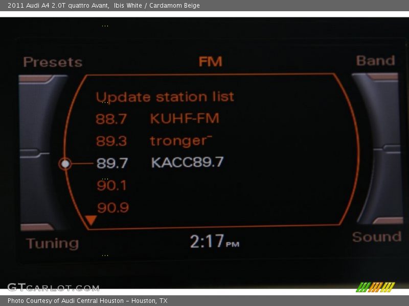 Ibis White / Cardamom Beige 2011 Audi A4 2.0T quattro Avant