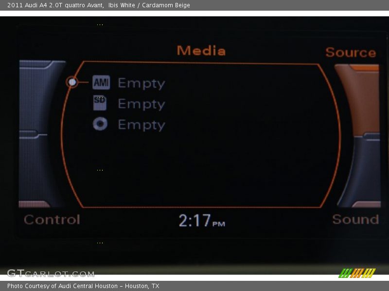 Ibis White / Cardamom Beige 2011 Audi A4 2.0T quattro Avant