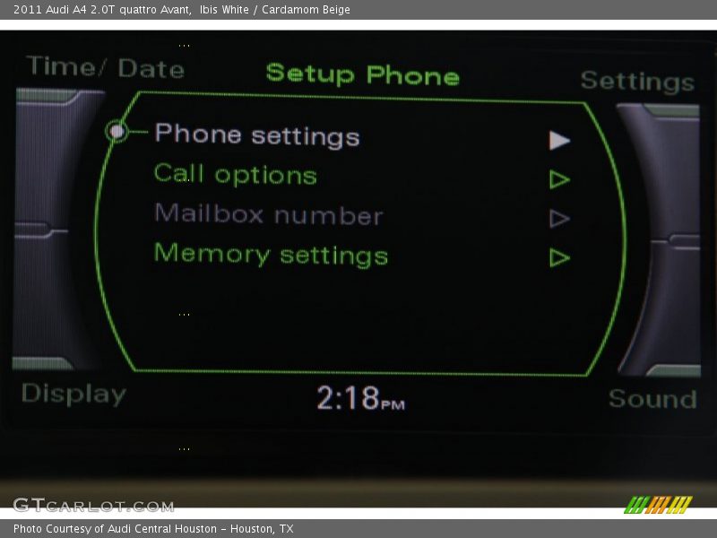 Ibis White / Cardamom Beige 2011 Audi A4 2.0T quattro Avant