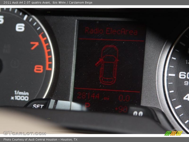 Ibis White / Cardamom Beige 2011 Audi A4 2.0T quattro Avant